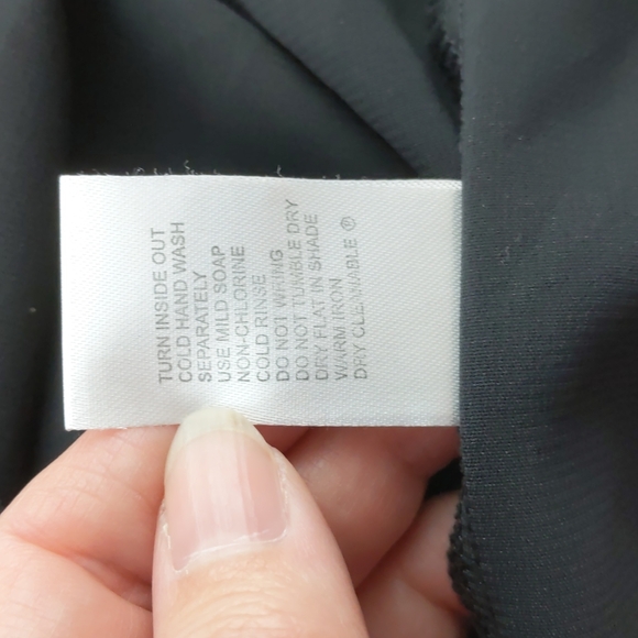 Staple Women's Top Size 10 Black Sheer Cape Tunic Round Neck Kimono Sleeves - Picture 13 of 13